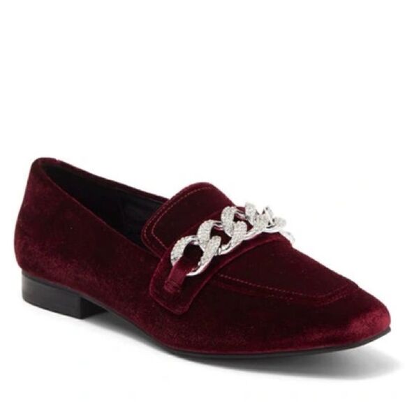Steve Madden Shoes - Steve Madden | Rilynn Chain Velvet Loafer